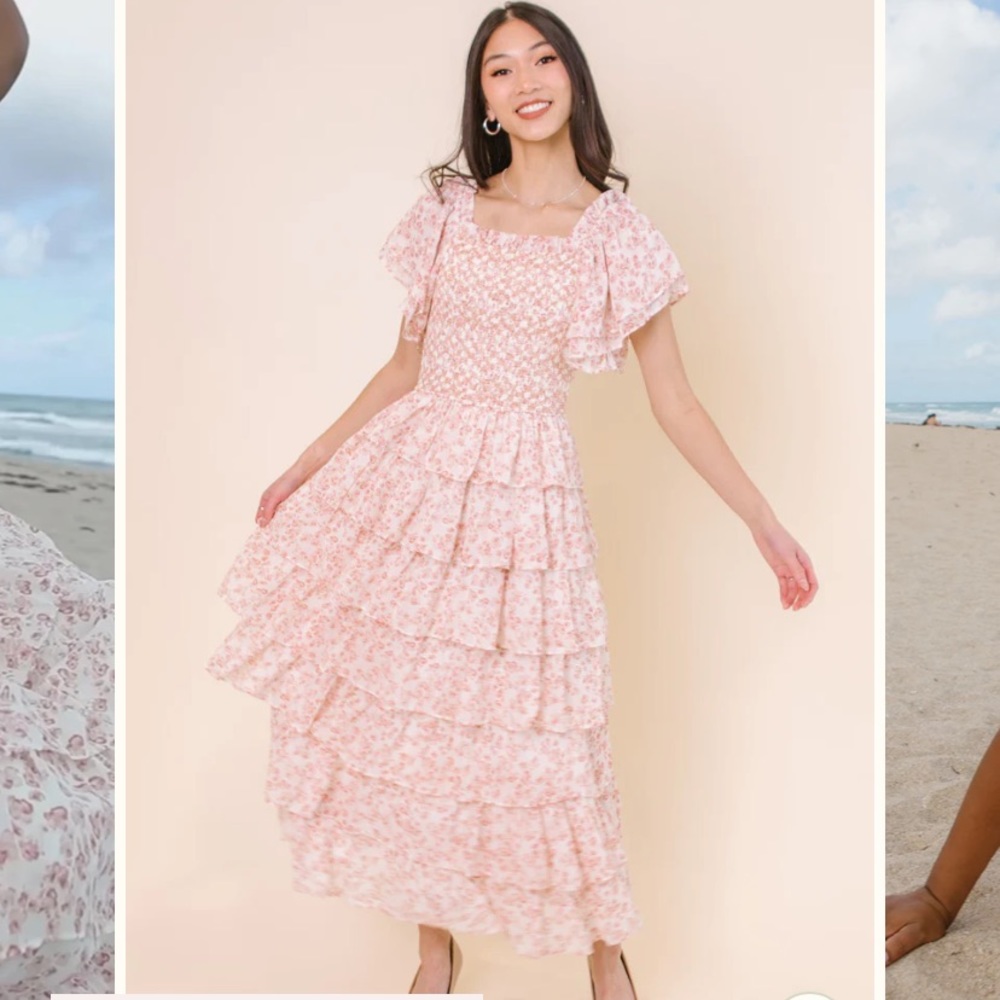 Grace Dress in Rose
